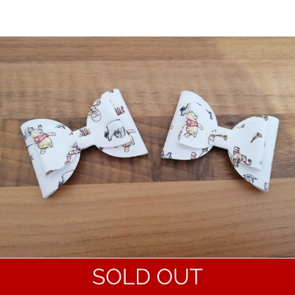 Winnie The Pooh Hair Bow Set